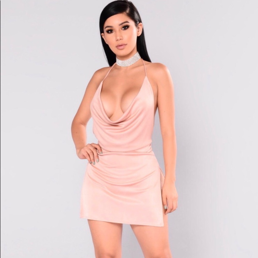 “Peekaboo” dress